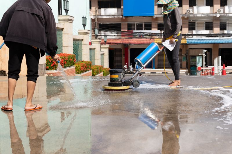 Concrete Scrubbing