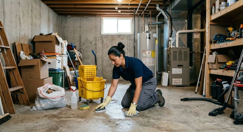 Concrete Scrubbing Service